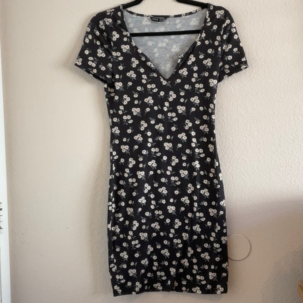 Shein Flower Summer Dress